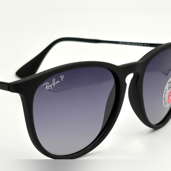 Ray-Ban Polarized Erika Sunglasses RB4171 Matte Frame Lens 54-18-145 622/T3 - Picture 8 of 13